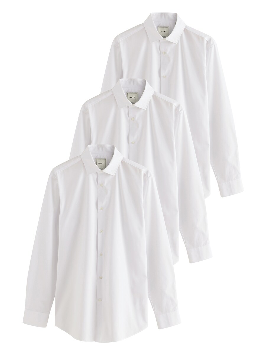 Приталенная рубашка на пуговицах Next, белый
Приталенная рубашка на пуговицах Next, белый