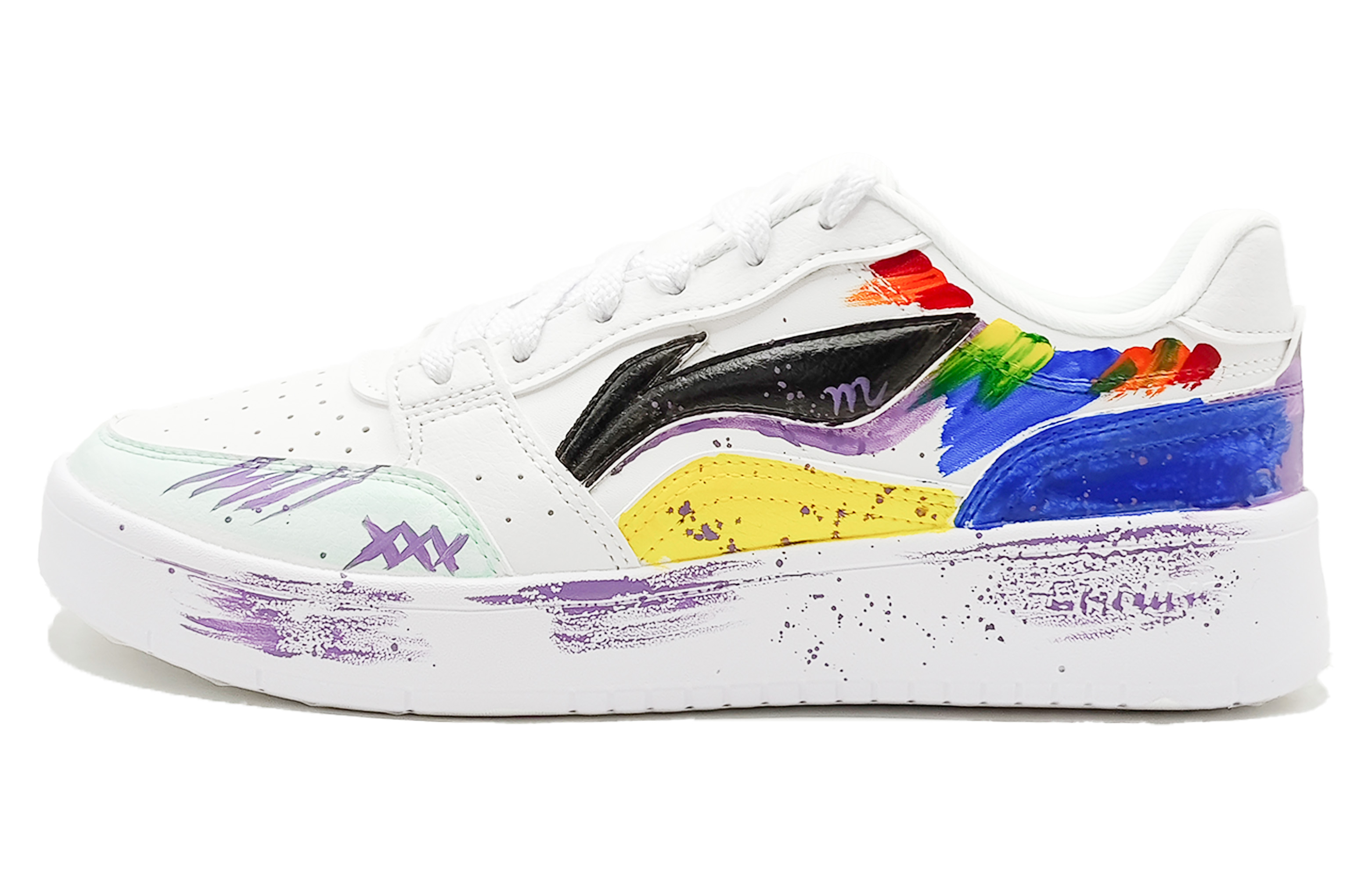 LINING Кроссовки для скейтбординга Acer Truncatum, противоскользящие и износостойкие, увеличивающие рост, низкие, мужские, белые
LINING Кроссовки для скейтбординга Acer Truncatum, противоскользящие и износостойкие, увеличивающие рост, низкие, мужские, белые