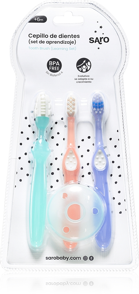 Зубные щетки для детей Saro Baby, +6m 3 шт
Зубные щетки для детей Saro Baby, +6m 3 шт