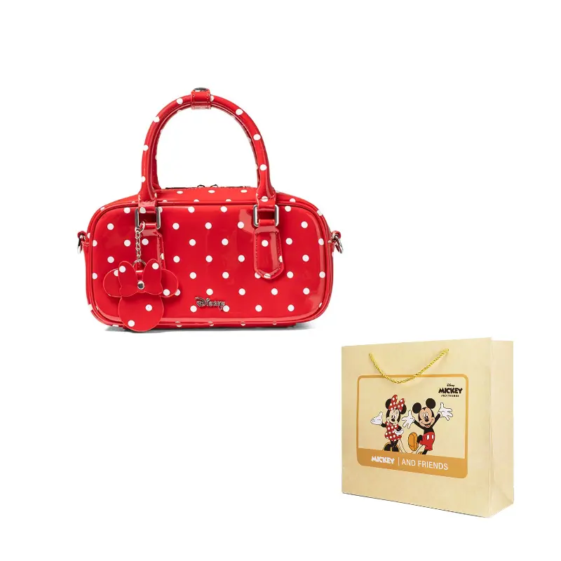 Disney Минни Синтетическая кожаная сумка через плечо кроссбоди женская черная, Red
Disney Минни Синтетическая кожаная сумка через плечо кроссбоди женская черная, Red