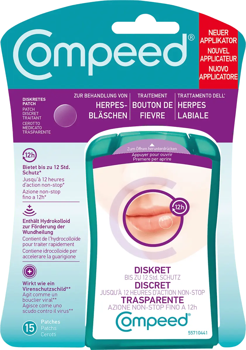 Пластыри от герпеса 15 шт. Compeed
Пластыри от герпеса 15 шт. Compeed
