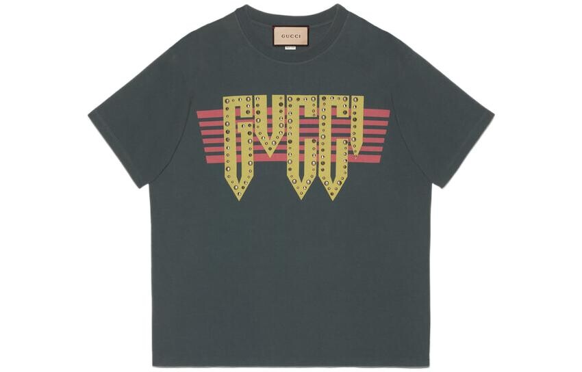 Футболка с логотипом Gucci, темно-зеленый
Футболка с логотипом Gucci, темно-зеленый