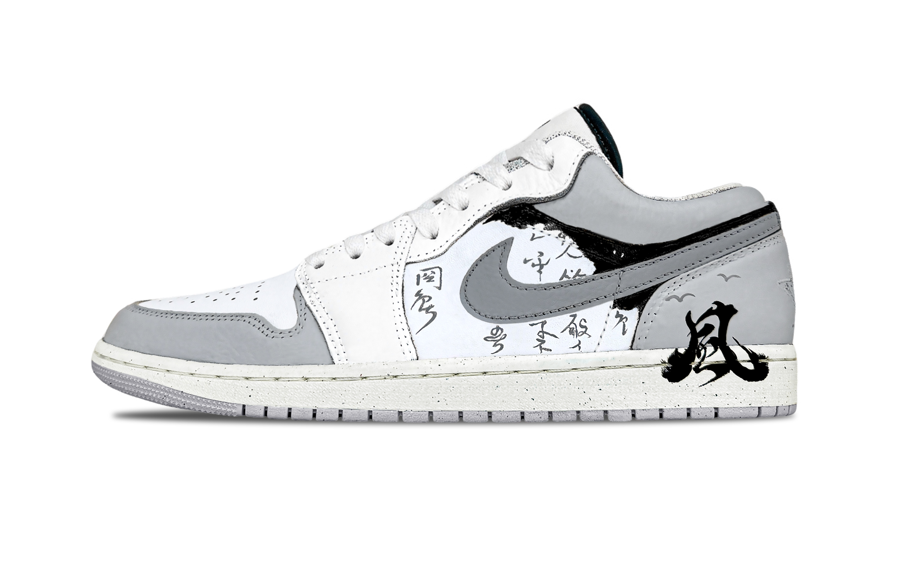 Jordan Баскетбольные кроссовки Air 1 в китайском стиле, лучшие низкие винтажные, мужские, серо-белые
Jordan Баскетбольные кроссовки Air 1 в китайском стиле, лучшие низкие винтажные, мужские, серо-белые