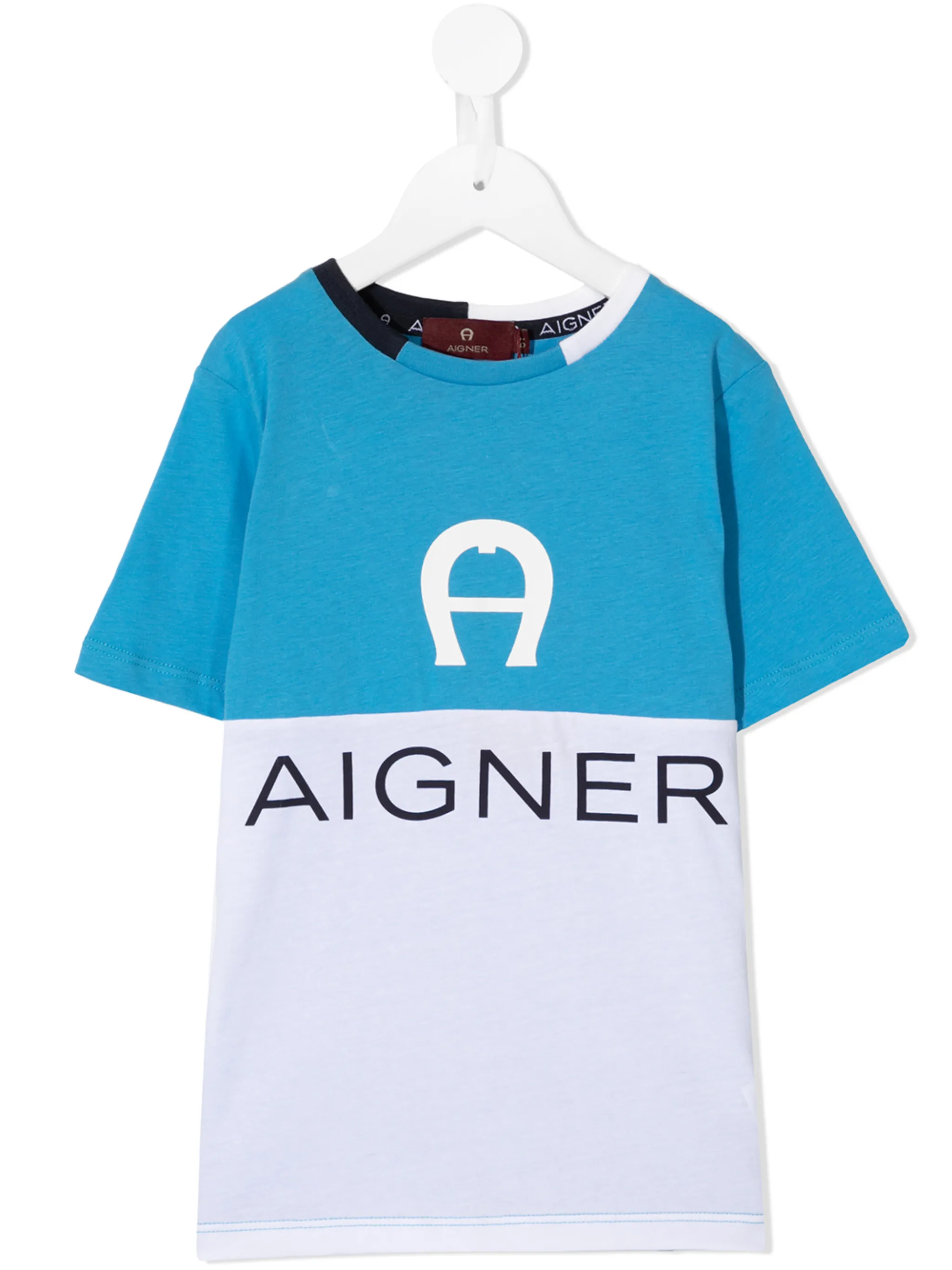 Двухцветная футболка Aigner Kids, синий
Двухцветная футболка Aigner Kids, синий