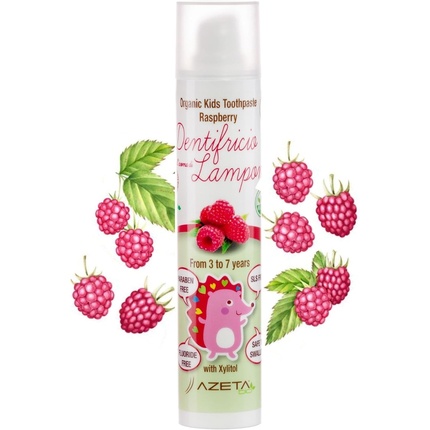 Детская зубная паста Raspberry Flavored Organic Vegan for Ages 3 to 7 - SLS Free
Детская зубная паста Raspberry Flavored Organic Vegan for Ages 3 to 7 - SLS Free