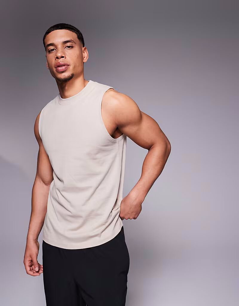 4505 Icon хлопковая тренировочная майка с быстросохнущей отделкой в каменном цвете
4505 Icon хлопковая тренировочная майка с быстросохнущей отделкой в каменном цвете