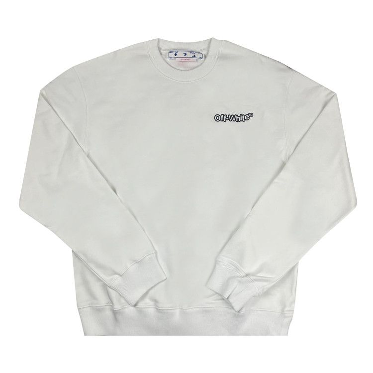 Свитер Off-White TM Logo Print Crewneck, White/Black
Свитер Off-White TM Logo Print Crewneck, White/Black