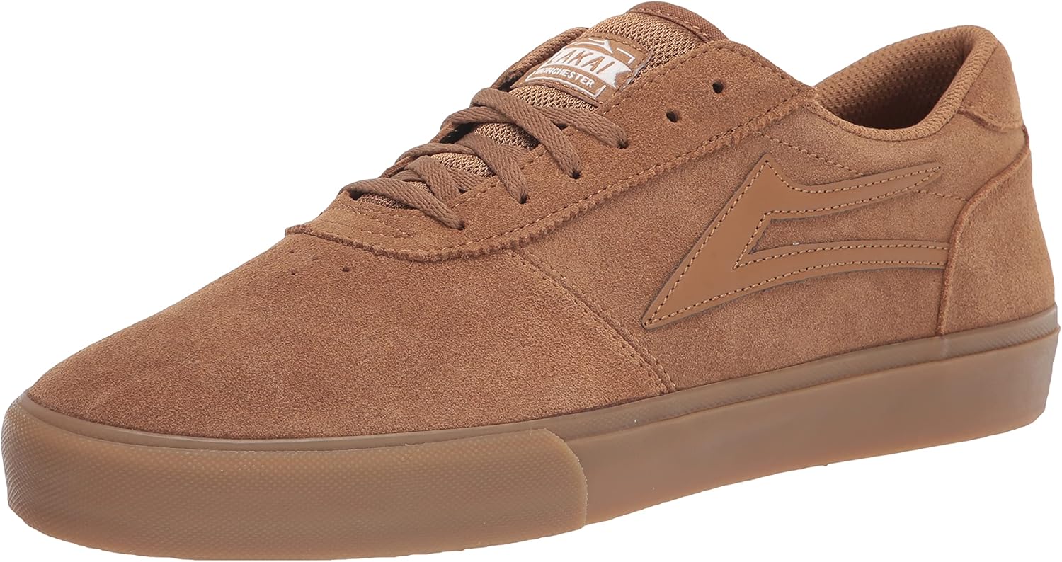 Мужские скейт-кроссовки Lakai Manchester - классические низкие сникеры, Walnut Suede
Мужские скейт-кроссовки Lakai Manchester - классические низкие сникеры, Walnut Suede
