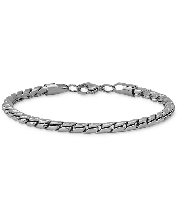 Мужской браслет с модными звеньями Steeltime, hematite
Мужской браслет с модными звеньями Steeltime, hematite