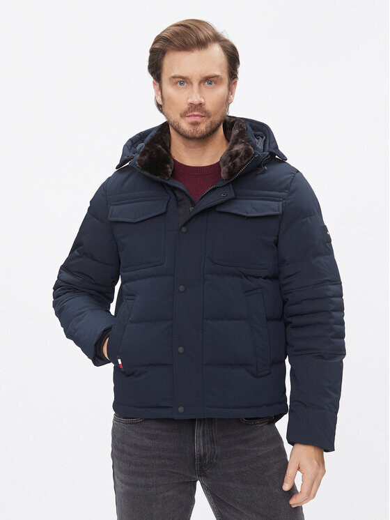 Пуховик стандартного кроя Tommy Hilfiger, синий
Пуховик стандартного кроя Tommy Hilfiger, синий
