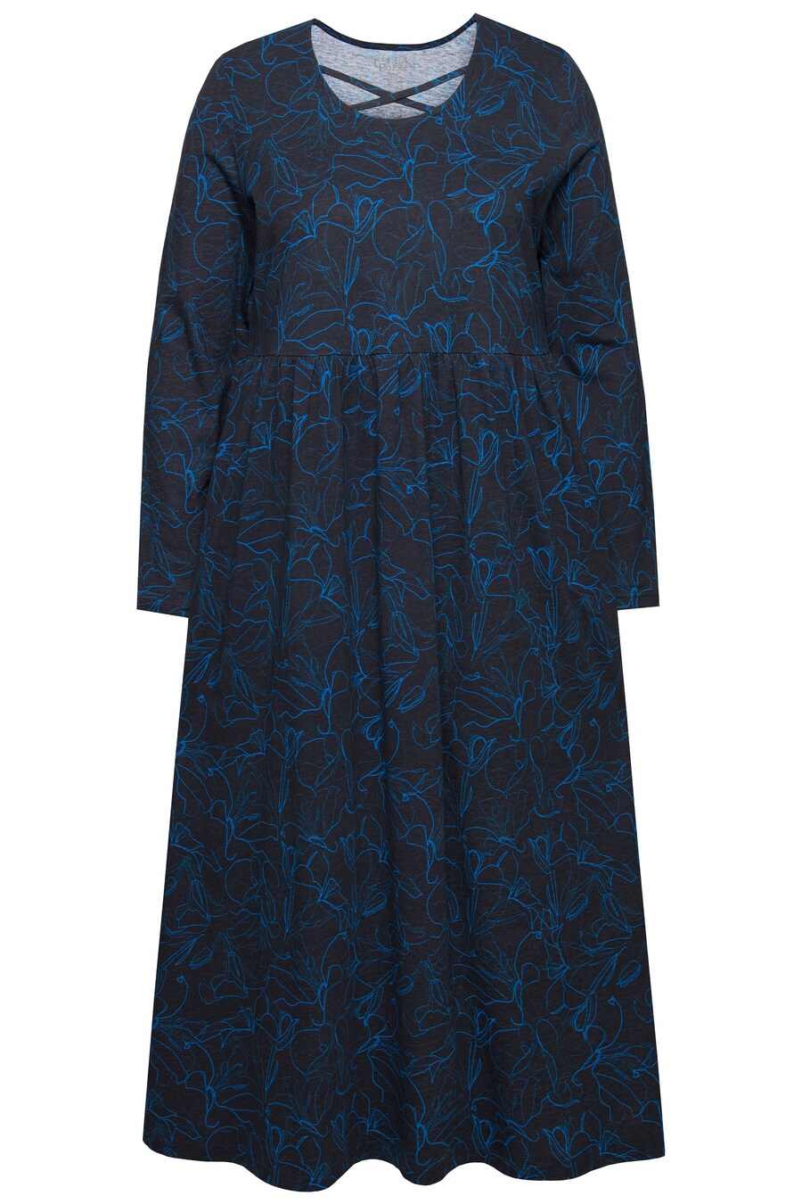 Миди платье Ulla Popken, Navy/Light blue 
Миди платье Ulla Popken, Navy/Light blue