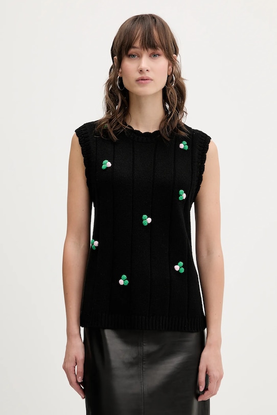 Жилет из смесовой шерсти Stine Goya, черный
Жилет из смесовой шерсти Stine Goya, черный