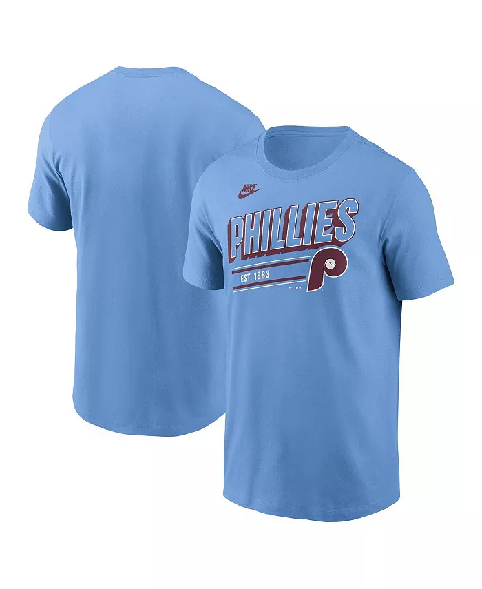 Мужская голубая футболка Philadelphia Phillies Cooperstown Collection Retro Nike
Мужская голубая футболка Philadelphia Phillies Cooperstown Collection Retro Nike