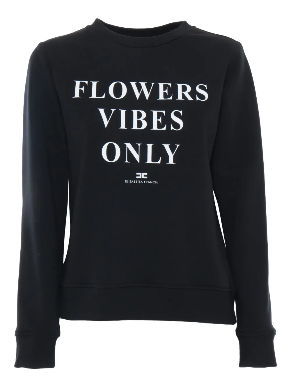 Толстовка с логотипом Elisabetta Franchi, черный
Толстовка с логотипом Elisabetta Franchi, черный
