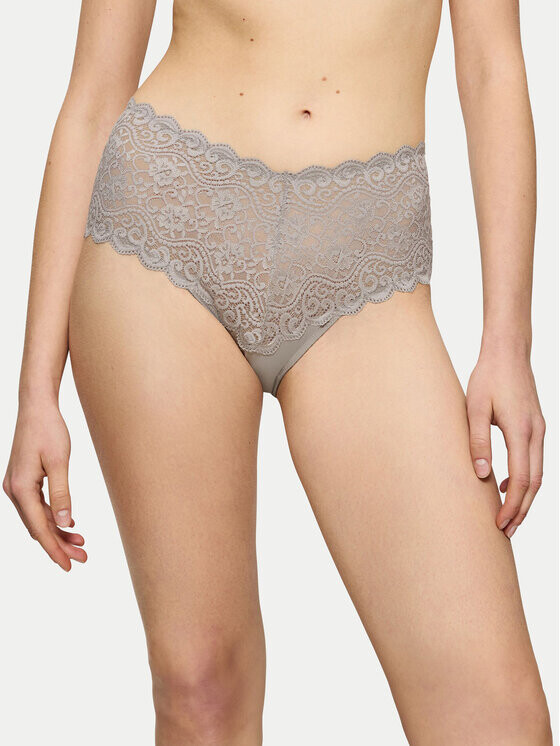 Классические женские трусы с завышенной талией Triumph, серый 
Классические женские трусы с завышенной талией Triumph, серый