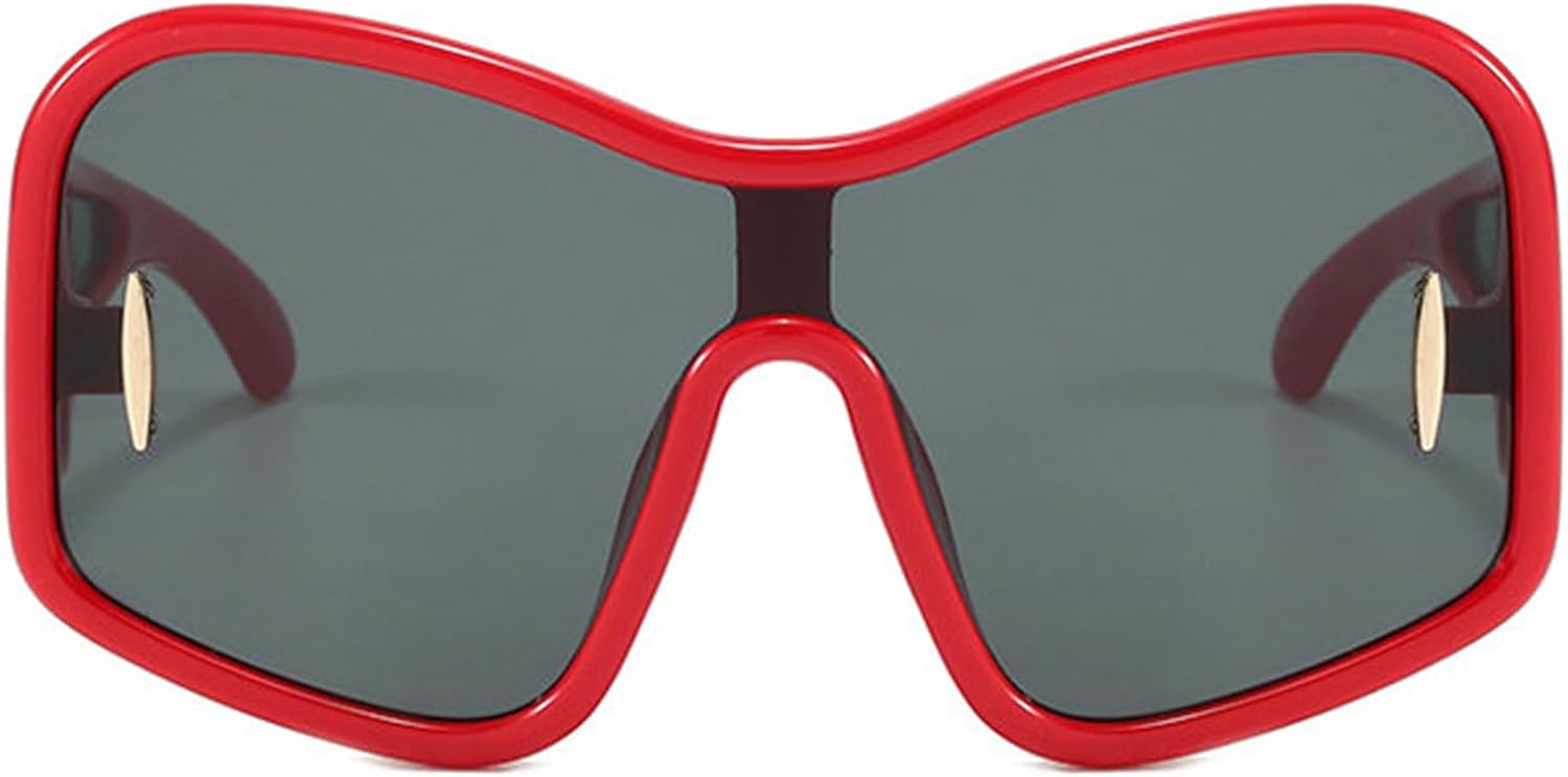 Солнцезащитные очки Willochra Oversized Wave Maske для женщин и мужчин, модные винтажные солнцезащитные очки в стиле панк, большая оправа, защита от УФ-излучения UV400, F25, C2
Солнцезащитные очки Willochra Oversized Wave Maske для женщин и мужчин, модные винтажные солнцезащитные очки в стиле панк, большая оправа, защита от УФ-излучения UV400, F25, C2