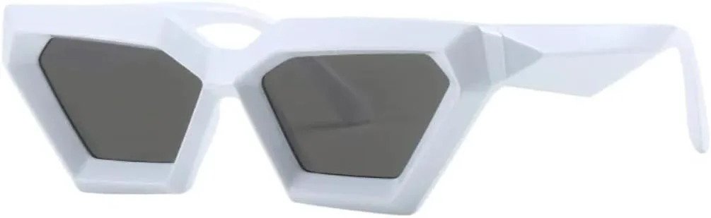 Квадратные женские солнцезащитные очки в винтажном стиле, мужские очки «кошачий глаз», большие очки класса люкс с защитой от УФ-излучения UV400 UATXTAU, White
Квадратные женские солнцезащитные очки в винтажном стиле, мужские очки «кошачий глаз», большие очки класса люкс с защитой от УФ-излучения UV400 UATXTAU, White
