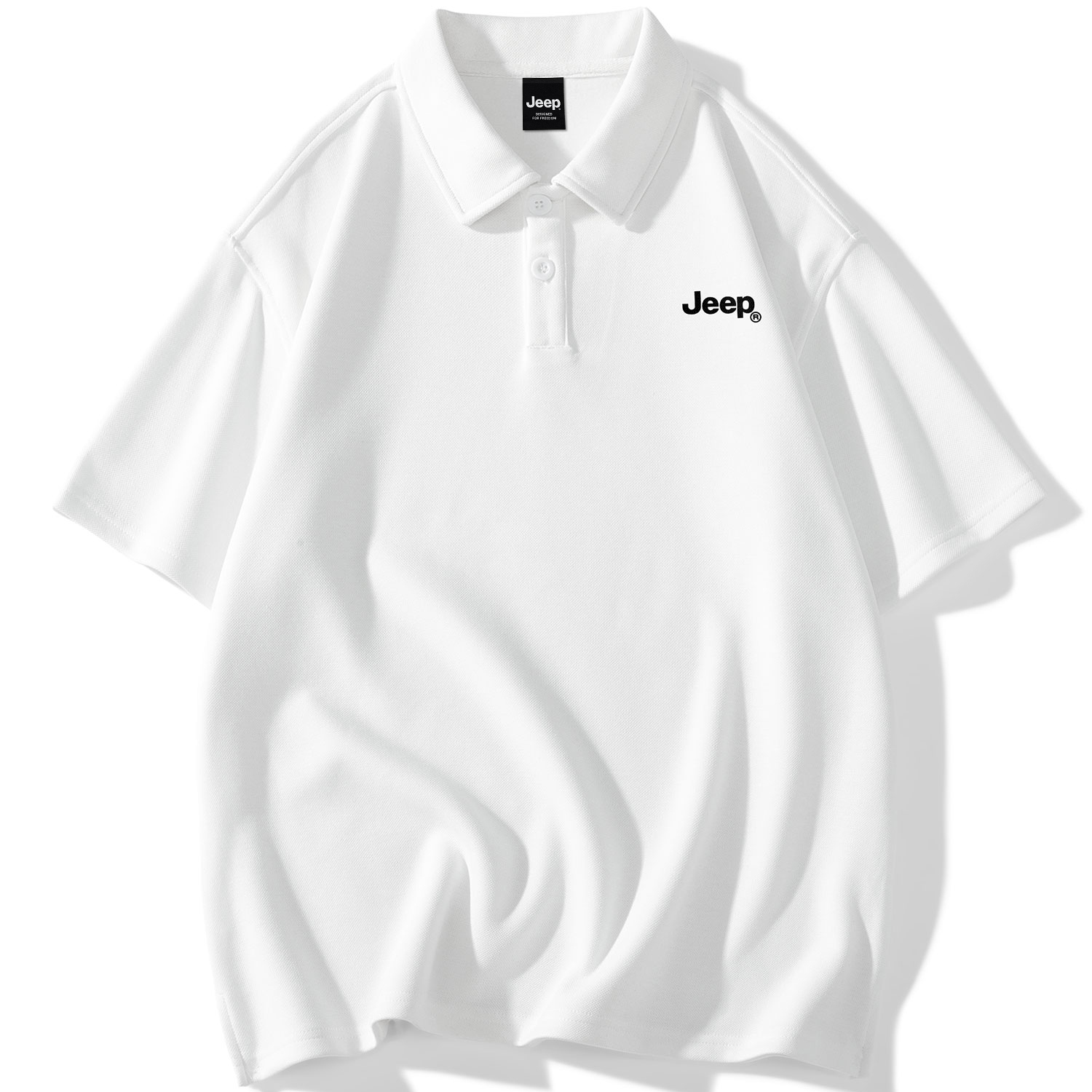 Унисекс поло Jeep, белый
Унисекс поло Jeep, белый