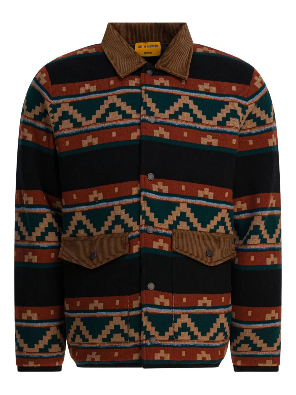 Куртка с узором и вельветовым воротником Guest In Residence, черный
Куртка с узором и вельветовым воротником Guest In Residence, черный