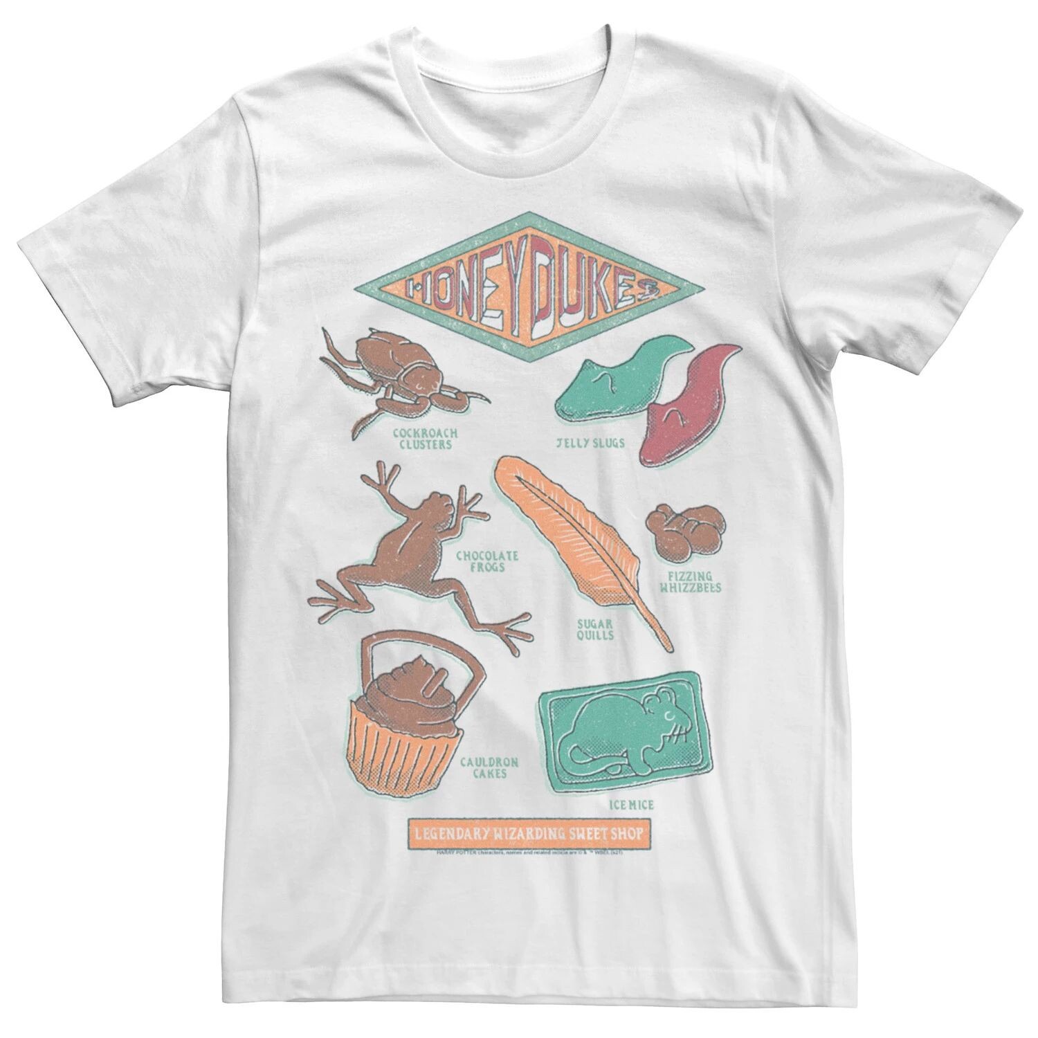 Футболка для юниоров Harry Potter Deathly Hallows 2 Honeyduke Products Licensed Character
Футболка для юниоров Harry Potter Deathly Hallows 2 Honeyduke Products Licensed Character