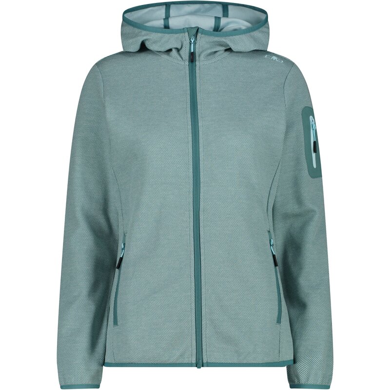 Толстовка с капюшоном женская куртка с фиксированным капюшоном Cmp, цвет agave-opale
Толстовка с капюшоном женская куртка с фиксированным капюшоном Cmp, цвет agave-opale