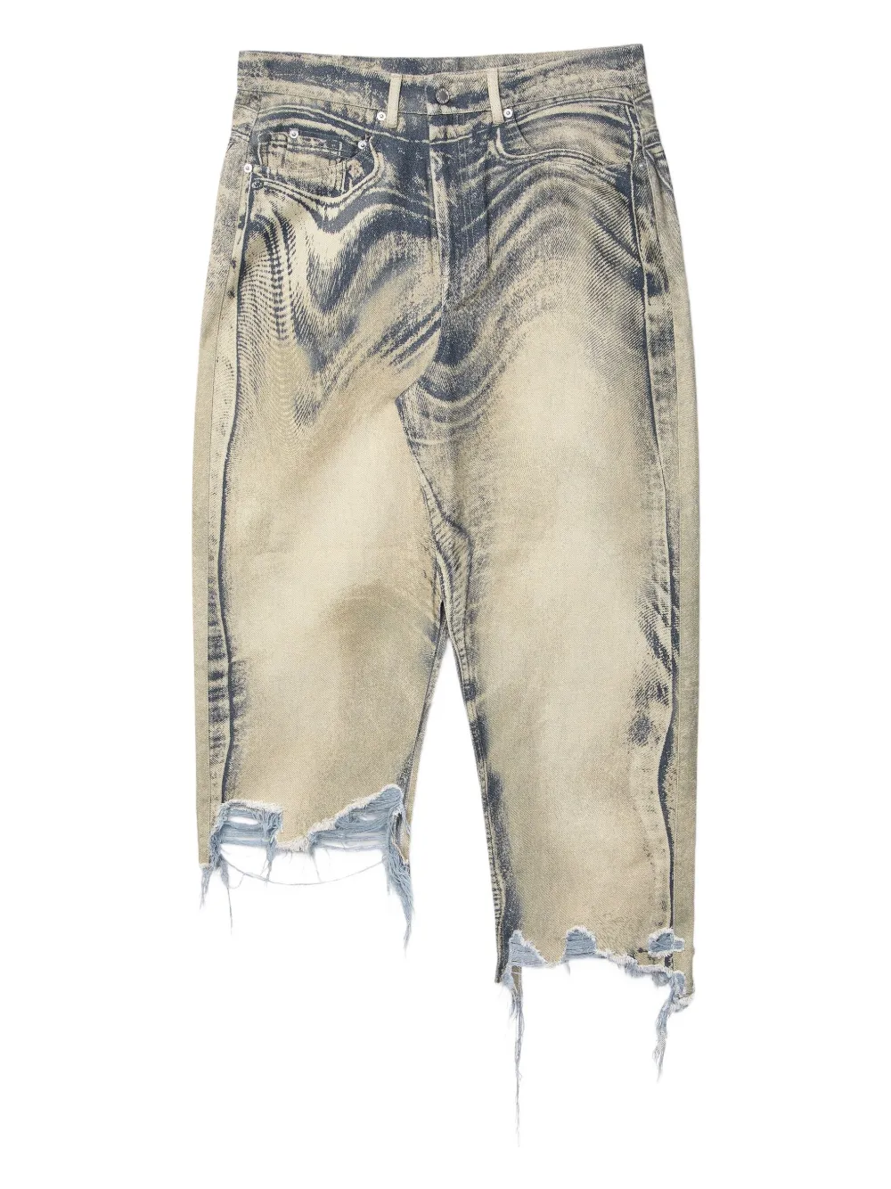 Асимметричная юбка из денима с бахромой CamperLab
Асимметричная юбка из денима с бахромой CamperLab