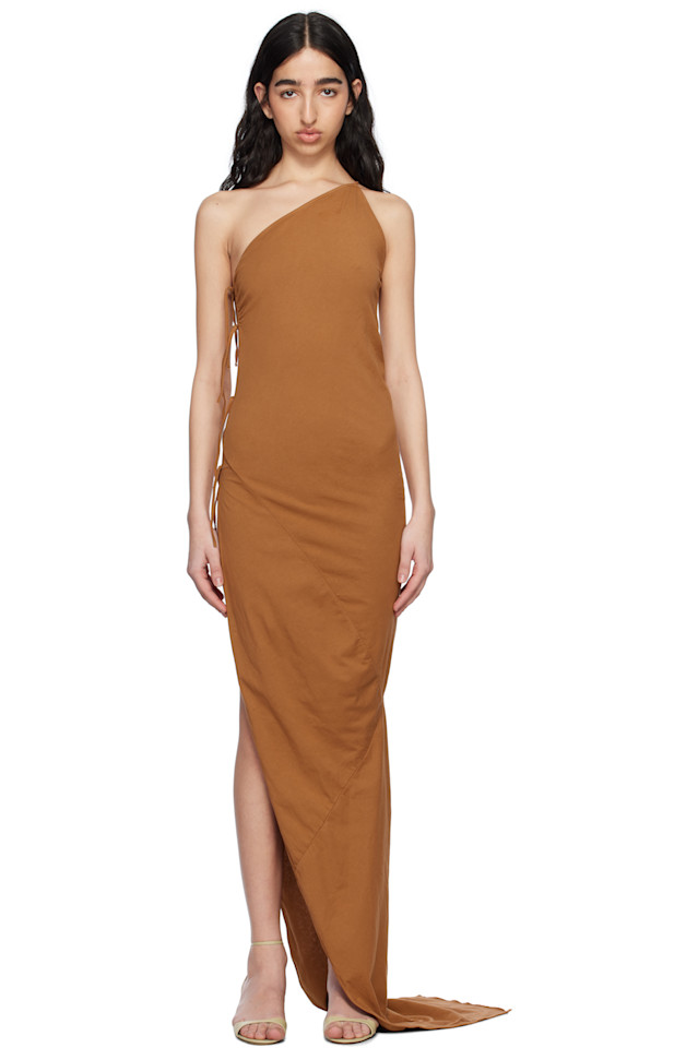 Голливудское платье макси с запахом Rick Owens Drkshdw, оранжевый
Голливудское платье макси с запахом Rick Owens Drkshdw, оранжевый