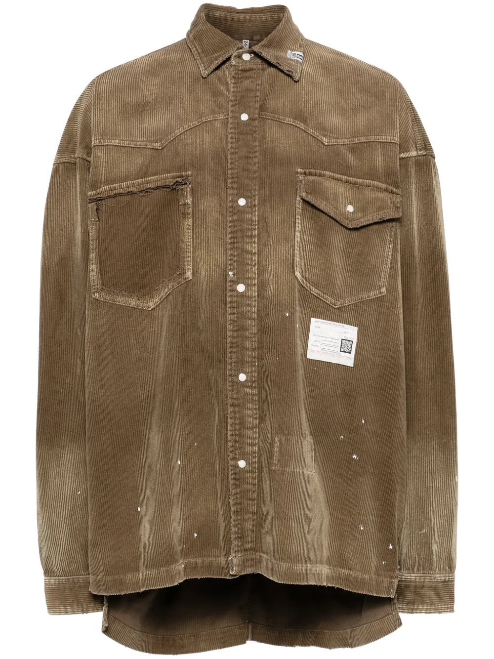 Вельветовая рубашка Maison Mihara Yasuhiro, коричневый
Вельветовая рубашка Maison Mihara Yasuhiro, коричневый