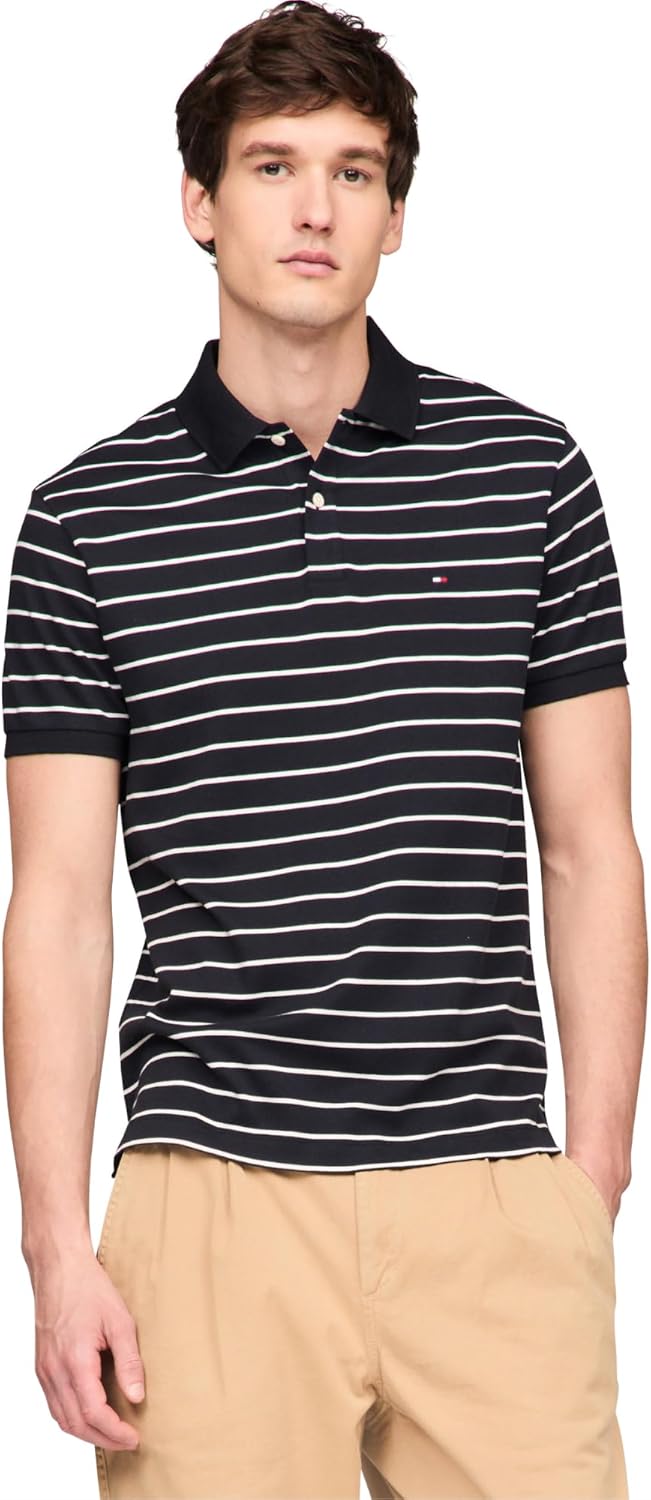 Мужские поло Tommy Hilfiger с коротким рукавом, повседневные, классический крой, с жидким хлопком, Desert Sky / Ecru, Коричневый, Мужские поло Tommy Hilfiger с коротким рукавом, повседневные, классический крой, с жидким хлопком, Desert Sky / Ecru
Мужские поло Tommy Hilfiger с коротким рукавом, повседневные, классический крой, с жидким хлопком, Desert Sky / Ecru, Коричневый, Мужские поло Tommy Hilfiger с коротким рукавом, повседневные, классический крой, с жидким хлопком, Desert Sky / Ecru