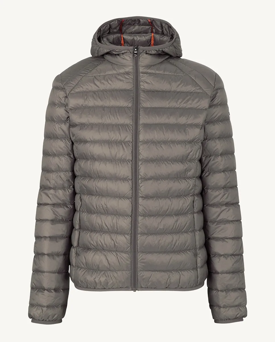 Легкий мужской пуховик с капюшоном и застежкой-молнией JOTT, бежевый
Легкий мужской пуховик с капюшоном и застежкой-молнией JOTT, бежевый