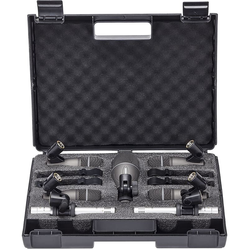 Комплект барабанных микрофонов Samson DK707 7 Piece Drum Mic Set
Комплект барабанных микрофонов Samson DK707 7 Piece Drum Mic Set