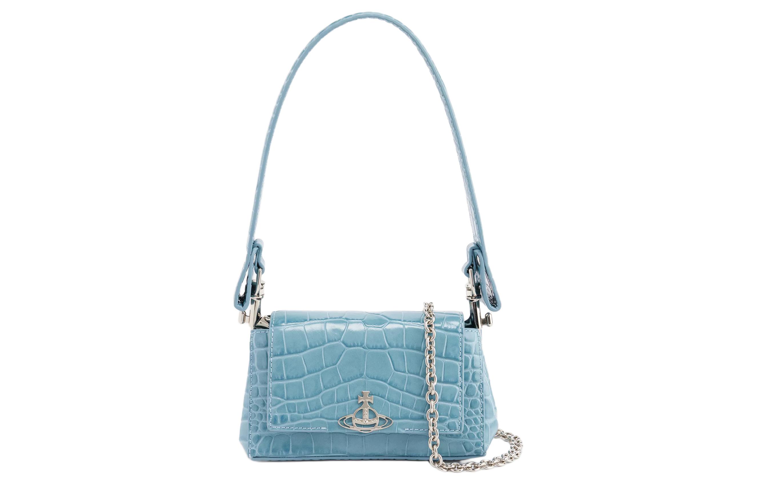 HAZEL Кожаная Сумка через Плечо Маленькая Женская Светло-Голубая Vivienne Westwood
HAZEL Кожаная Сумка через Плечо Маленькая Женская Светло-Голубая Vivienne Westwood