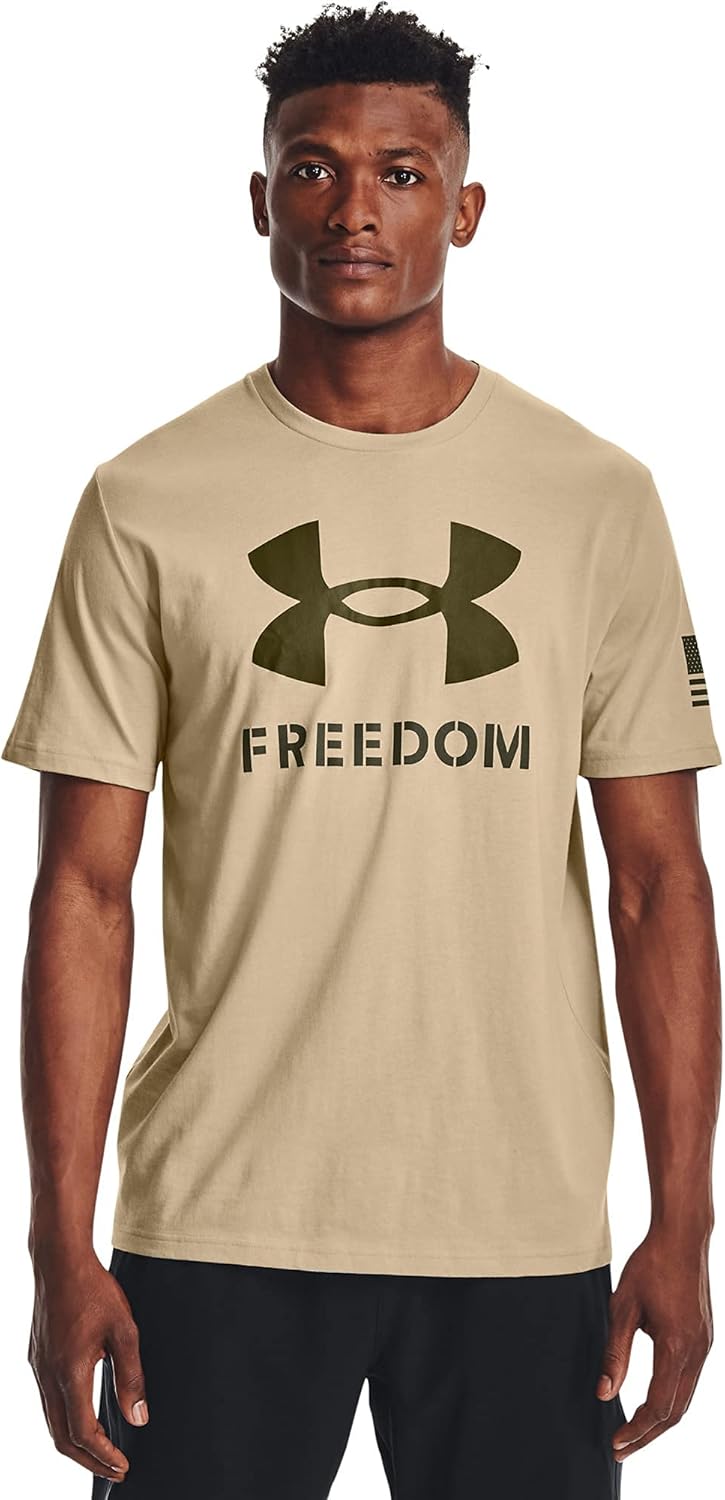 Новая мужская футболка с логотипом Freedom от Under Armour, Desert Sand (290)/Marine Od Green, Зеленый, Новая мужская футболка с логотипом Freedom от Under Armour, Desert Sand (290)/Marine Od Green
Новая мужская футболка с логотипом Freedom от Under Armour, Desert Sand (290)/Marine Od Green, Зеленый, Новая мужская футболка с логотипом Freedom от Under Armour, Desert Sand (290)/Marine Od Green