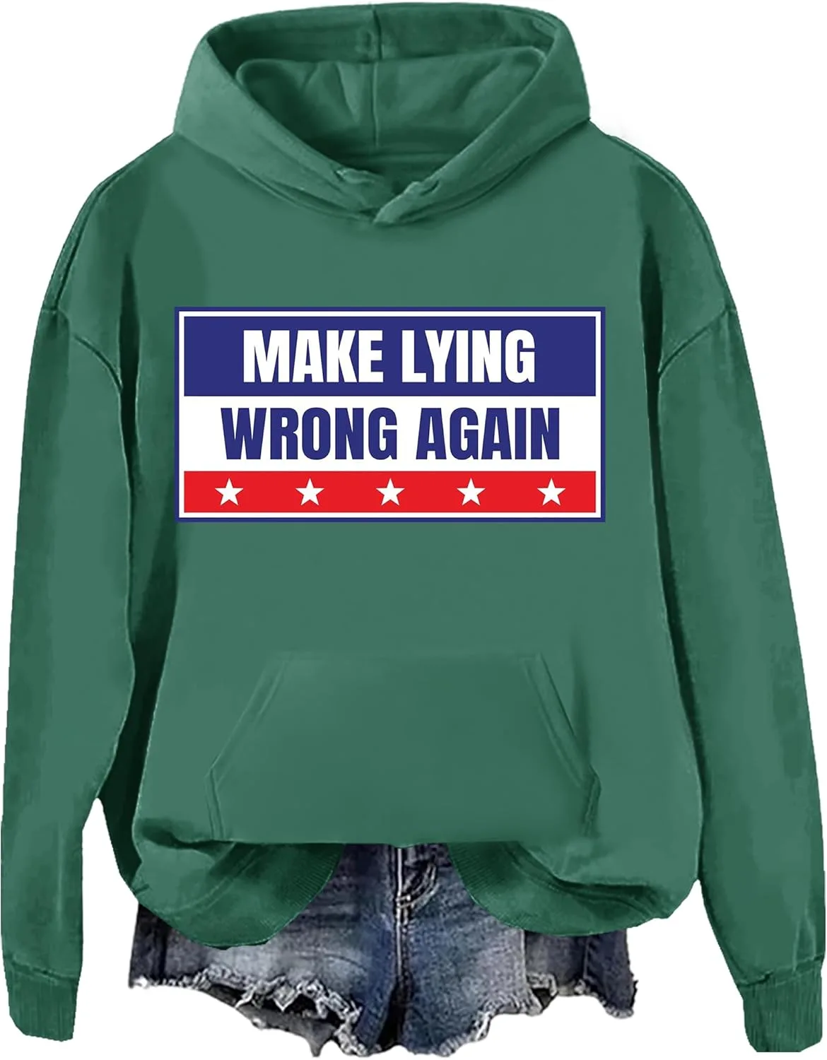 Толстовка Make Lying Wrong Again
Толстовка Make Lying Wrong Again