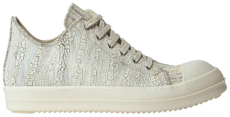 Кроссовки Rick Owens DRKSHDW Hollywood Low 'Milk Cracked Leather', белый
Кроссовки Rick Owens DRKSHDW Hollywood Low 'Milk Cracked Leather', белый