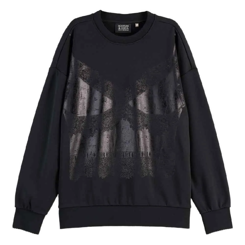 Толстовка Scotch & Soda Foil Oversized, черный
Толстовка Scotch & Soda Foil Oversized, черный