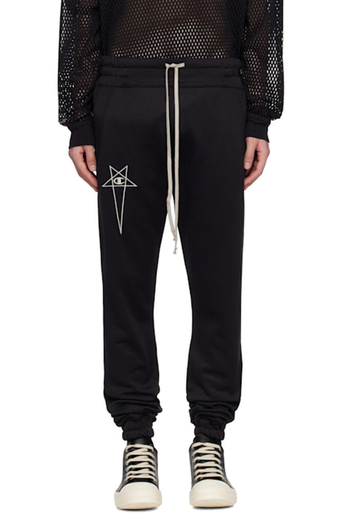 Черные спортивные штаны Champion Edition Joggers Rick Owens
Черные спортивные штаны Champion Edition Joggers Rick Owens