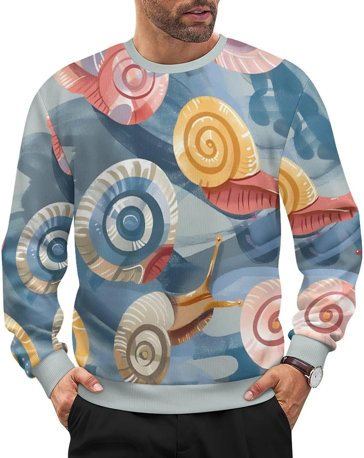 Мужской оверсайз свитер с цветочным принтом HLSDFRES
Мужской оверсайз свитер с цветочным принтом HLSDFRES