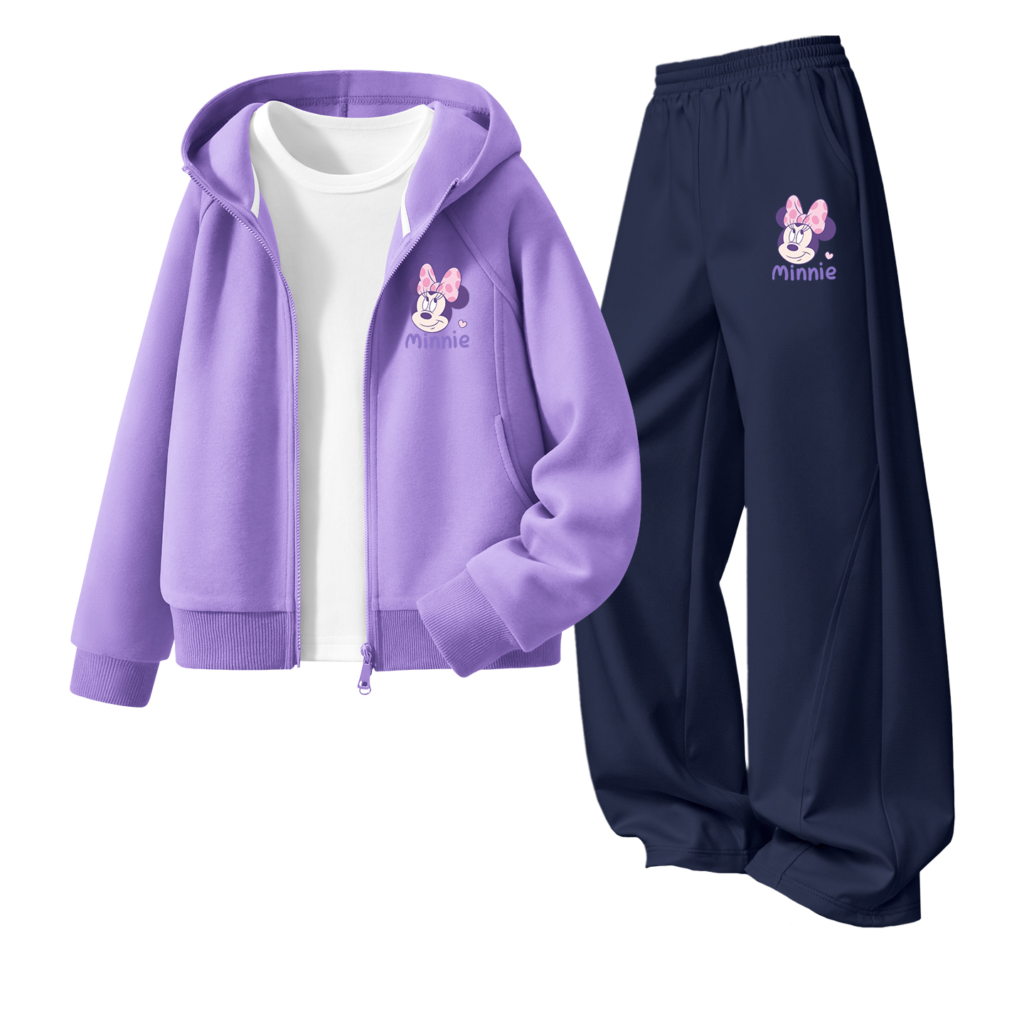 Детская повседневная спортивная одежда Disney, фиолетовый
Детская повседневная спортивная одежда Disney, фиолетовый