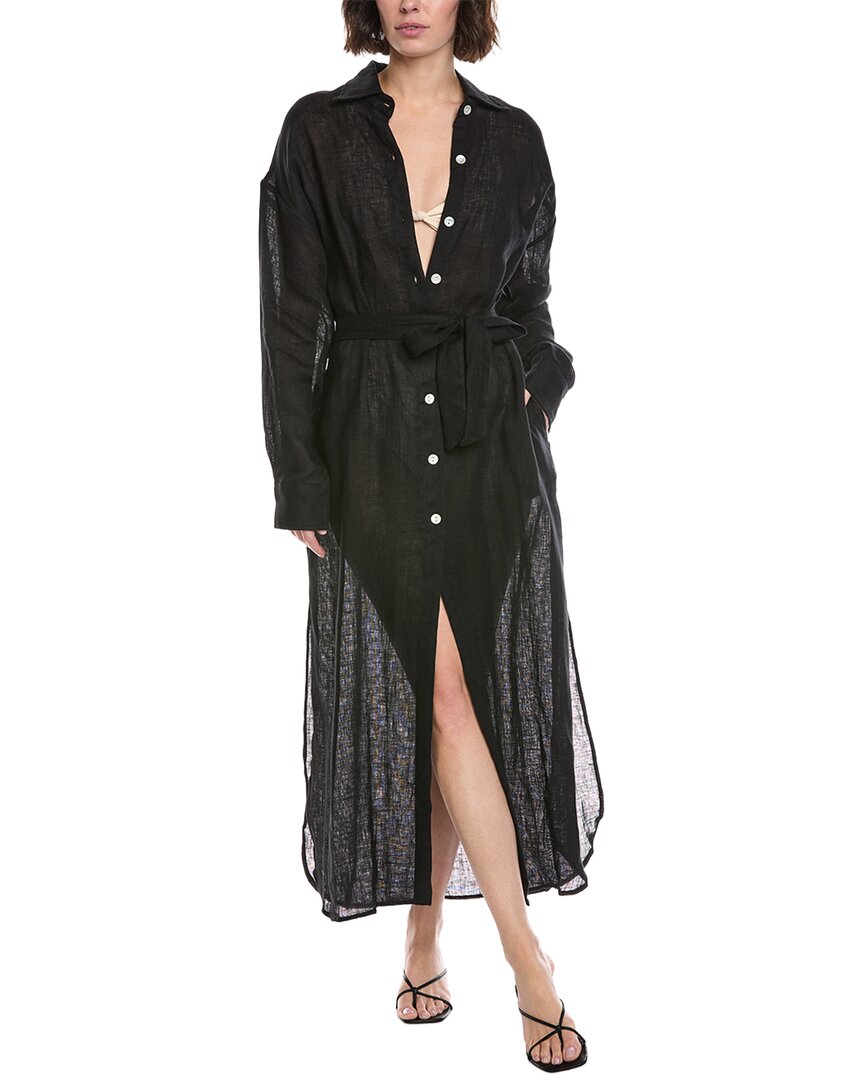 Льняное макси-платье Vitamin A Playa, черный
Льняное макси-платье Vitamin A Playa, черный