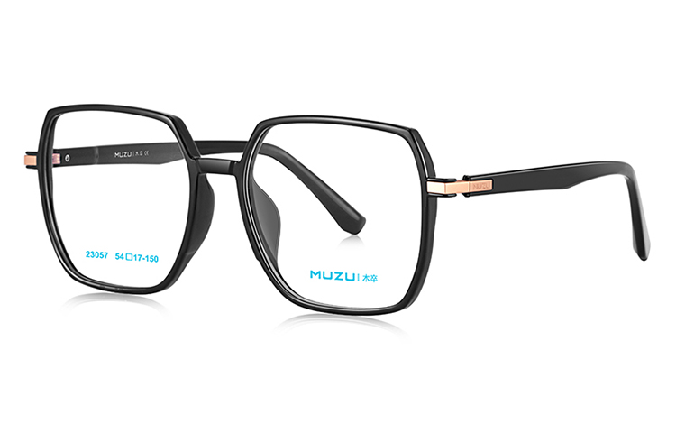 MUZU Пластиковая квадратная оправа для очков, Versatile Black-C10
MUZU Пластиковая квадратная оправа для очков, Versatile Black-C10