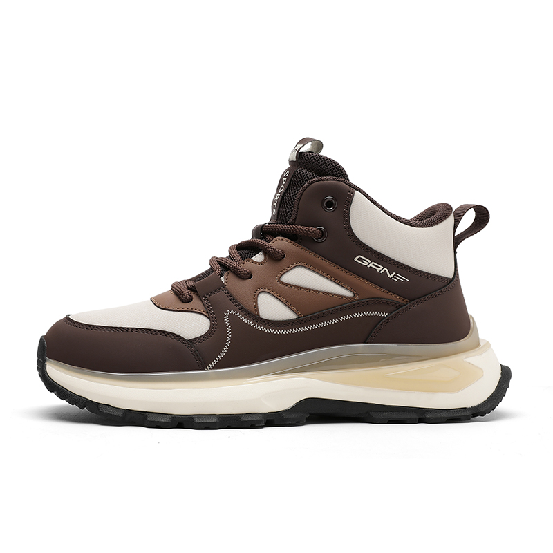 K-bird Противоскользящие износостойкие высокие походные ботинки мужские кофе, цвет Coffee
K-bird Противоскользящие износостойкие высокие походные ботинки мужские кофе, цвет Coffee