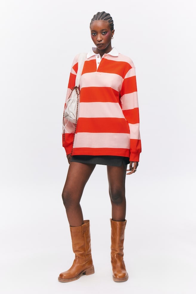 Мини-Платье с длинными рукавами для регби Monki, красный
Мини-Платье с длинными рукавами для регби Monki, красный
