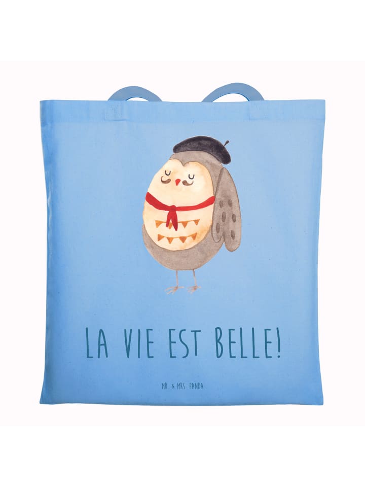 Mr. & Mrs. Panda Сумка с изображением совы из Франции с надписью небесно-голубого цвета
Mr. & Mrs. Panda Сумка с изображением совы из Франции с надписью небесно-голубого цвета