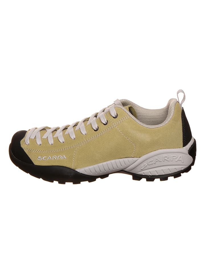 SCARPA Кожаные треккинговые ботинки "Мохито" желтого цвета
SCARPA Кожаные треккинговые ботинки "Мохито" желтого цвета