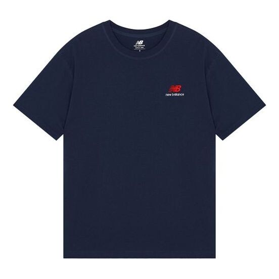 Футболка logo embroidered knit round neck short sleeve navy blue t-shirt New Balance, синий
Футболка logo embroidered knit round neck short sleeve navy blue t-shirt New Balance, синий