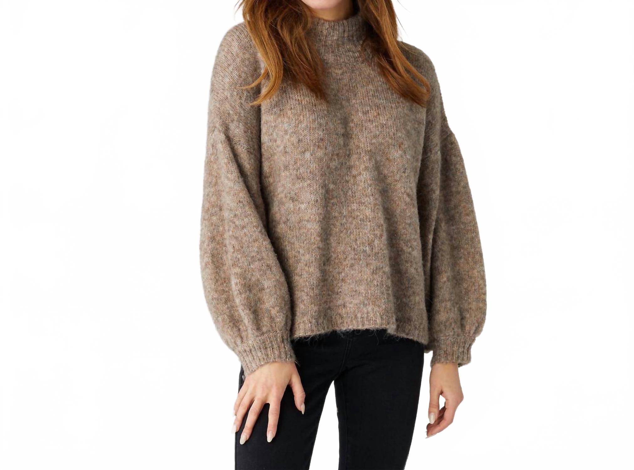 Мохеровый свитер Kayne цвета латте-хизер COCO + CARMEN, Latte Heather
Мохеровый свитер Kayne цвета латте-хизер COCO + CARMEN, Latte Heather