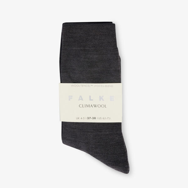 Трикотажные носки из матового полиамида и смесовой шерсти длиной до середины икры Falke, цвет 3117 anthra mel
Трикотажные носки из матового полиамида и смесовой шерсти длиной до середины икры Falke, цвет 3117 anthra mel