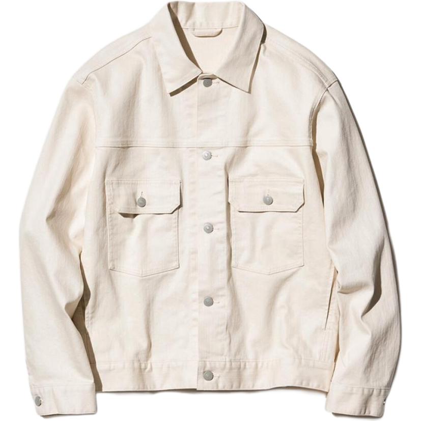 UNIQLO Джинсовая куртка мужская айвори, Ivory
UNIQLO Джинсовая куртка мужская айвори, Ivory