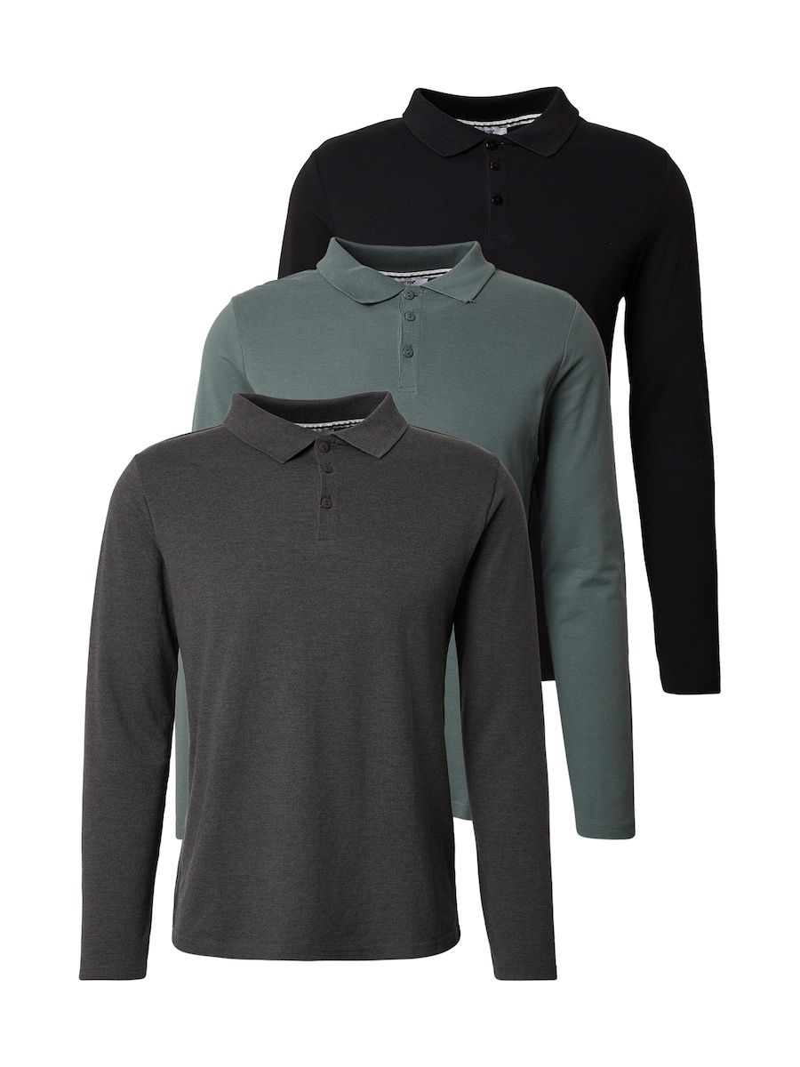 Рубашка ABOUT YOU Ramon, темно-серый/темно-зеленый/черный
Рубашка ABOUT YOU Ramon, темно-серый/темно-зеленый/черный